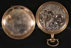 1- 14k Yellow Gold Illinois and 2- Gold Filled Illinois and Elgin Pocket Watches