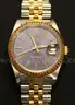 18K YG &#x26; Stainless Steel Rolex Oyster Perpetual Date Watch