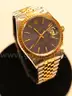 18K YG &#x26; Stainless Steel Rolex Oyster Perpetual Date Watch