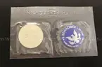 11 U.S. Eisenhower Dollar Coins, Some Silver