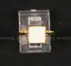 21K Yellow Gold Ring With Opal, 3.2 Grams