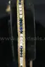 14K Yellow Gold Sapphire &#x26; Diamond Tennis Bracelet, 19.9 Grams