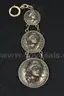 Antique Silver 1912 Repousse Coin Pendant
