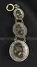 Antique Silver 1912 Repousse Coin Pendant
