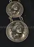 Antique Silver 1912 Repousse Coin Pendant