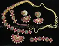 22k Yellow Gold Jewelry Set, 55.8 Grams