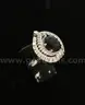 Silver Diamond Jewelry Set, 23.3 Grams