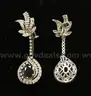 Silver Diamond Jewelry Set, 23.3 Grams