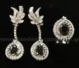 Silver Diamond Jewelry Set, 23.3 Grams