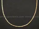 14K Yellow Gold Byzantine Style Necklace, 12.0 Grams