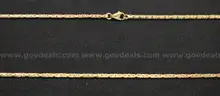 14K Yellow Gold Byzantine Style Necklace, 12.0 Grams