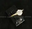 14K Yellow Gold Diamond Solitaire Engagement Ring, 2.1 Grams