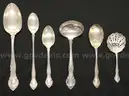 97 Pieces of Gorham English Gadroon Sterling Silver Flatware Set, 4,710.3 Grams