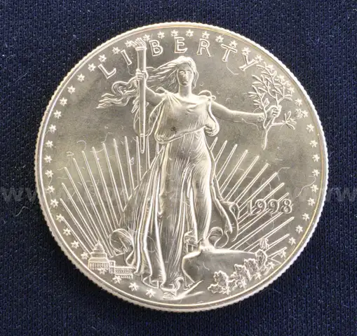 1998 U.S. 1 Ounce American Gold Eagle Coin
