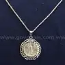 1993 U.S. 1/10th Ounce Gold Eagle Coin W/ 14k Rope Necklace &#x26; Bezel, 9.2 TGW