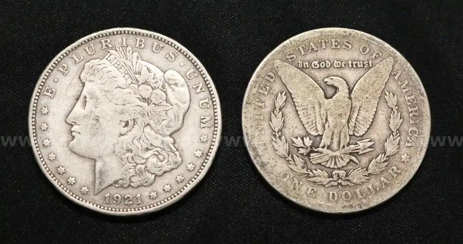 13 Assorted U.S. Silver Morgan Dollar Coins