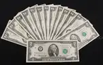 125 Assorted U.S. $2 Bills
