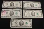 125 Assorted U.S. $2 Bills