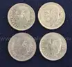 4 Assorted Date Mexico Gold Cinco (5) Peso Coins, 16.4 Grams