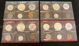 27 Assorted U.S. Uncirculated Mint Sets, Some Silver