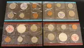 27 Assorted U.S. Uncirculated Mint Sets, Some Silver