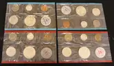 27 Assorted U.S. Uncirculated Mint Sets, Some Silver