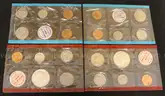 27 Assorted U.S. Uncirculated Mint Sets, Some Silver