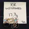 173 Pieces of Assorted Scrap Gold Jewelry,  369.5 Grams