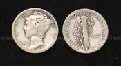 558 Assorted U.S. Silver Mercury Dimes and 2 Dime Coin Sets