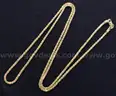 14K Yellow Gold Spiral Design Necklace, 6.4 Grams