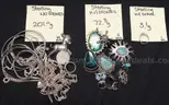 26 Pieces Of Assorted Sterling Silver Scrap Jewelry, 276.4 TGW