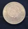 1959 Mexico Viente (20) Peso Gold Coin, 16.6 Grams