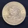 1959 Mexico Viente (20) Peso Gold Coin, 16.6 Grams