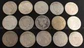 27 Silver U.S. Peace Dollar Coins