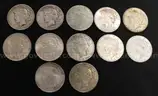 27 Silver U.S. Peace Dollar Coins