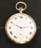 Waltham 17 Jewel Pocket Watch With Gold Plated Case