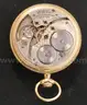 Waltham 17 Jewel Pocket Watch With Gold Plated Case