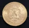 1947 Gold Mexico 50 Pesos Coin, 41.6 Grams