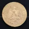 1947 Gold Mexico 50 Pesos Coin, 41.6 Grams