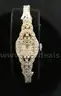 2 Ladies Watches Hamilton &#x26; Black Shield 14K Gold Case, Back With Diamonds