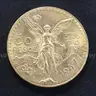 1947 Gold Mexico 50 Peso Coin, 41.6 Grams