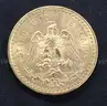 1947 Gold Mexico 50 Peso Coin, 41.6 Grams
