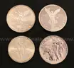 24 Mexico Assorted .999 Silver Rounds, 746.3 Grams