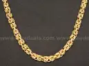 14K Yellow Gold Byzantine Necklace, 36.5 Grams