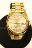 Men&#x27;s 1985 Rolex Oyster Perpetual Date Wristwatch With Gold-Plated Case &#x26; Band