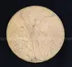 1947 Gold Mexico 50 Pesos Coin, 41.6 Grams