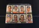 1953 Topps Baseball Card Set, Nearly Complete - 269 Cards Total