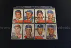 1953 Topps Baseball Card Set, Nearly Complete - 269 Cards Total
