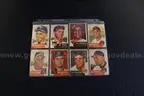 1953 Topps Baseball Card Set, Nearly Complete - 269 Cards Total