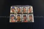 1953 Topps Baseball Card Set, Nearly Complete - 269 Cards Total